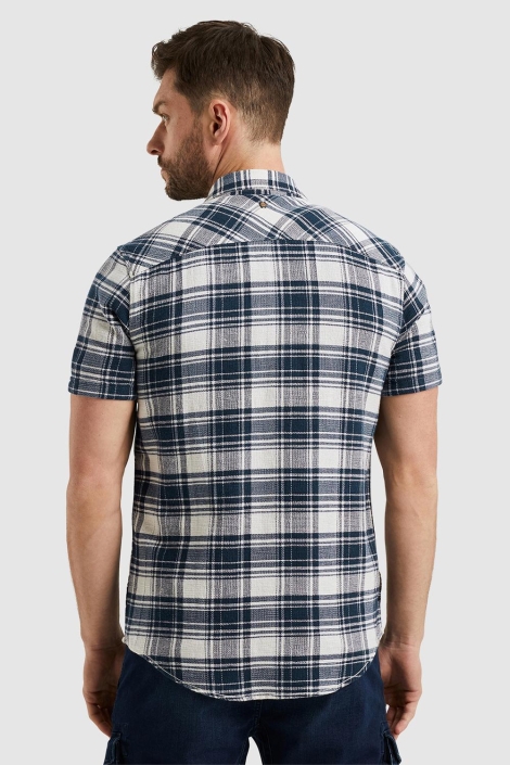PME legend short sleeve shirt matt dobby weav